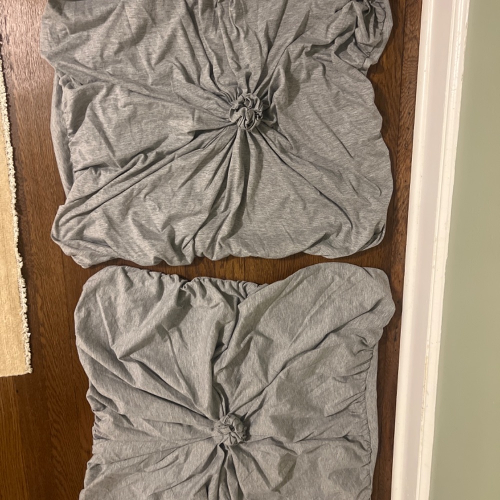 Anthropologie Lazybones Rosette Euro Shams